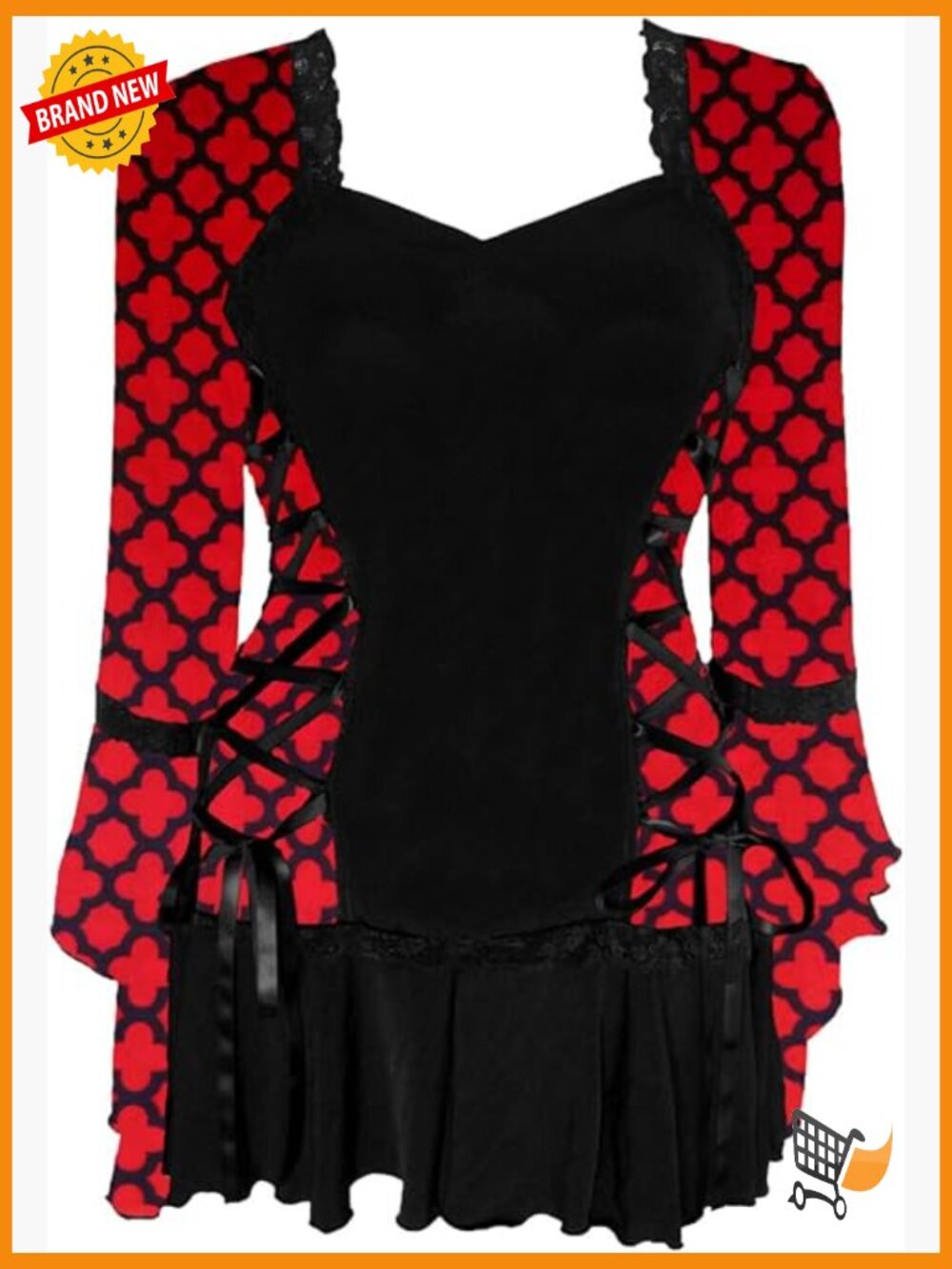Victorian Gothic Corset Top: Lace Steampunk Bolero Blouse